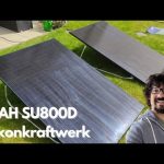 DAH SU800D Solarpanel im Test: Balkonkraftwerk mit integriertem Wechselrichter